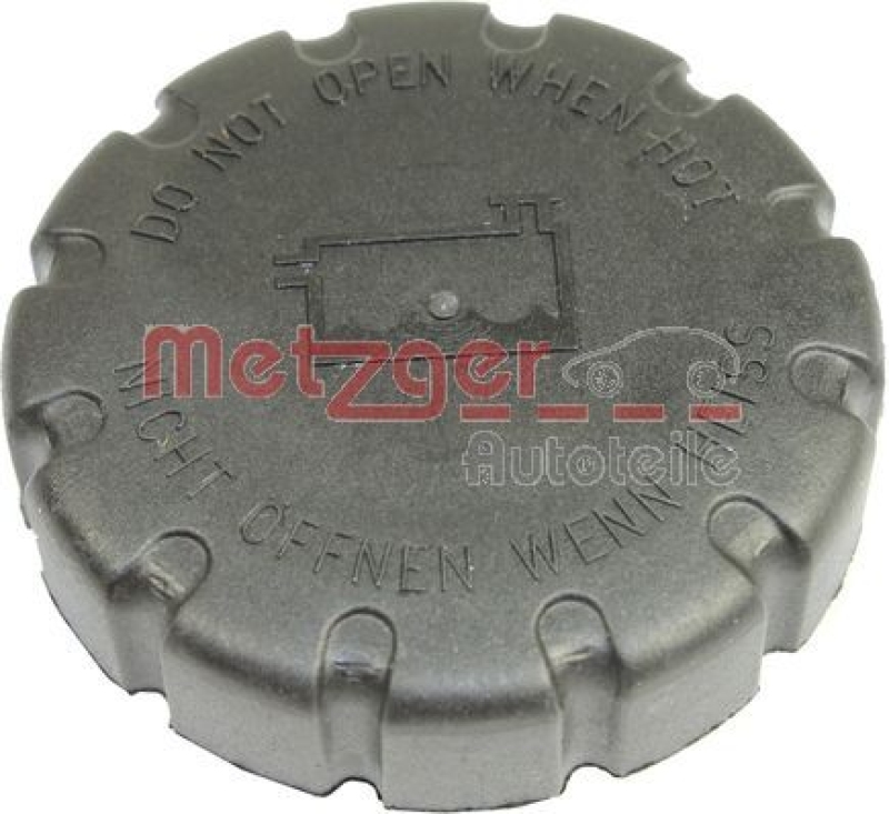 METZGER 2140048 Verschlussdeckel, Kühlmittelbehälter