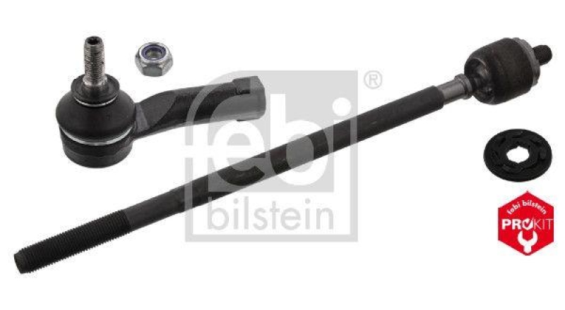 FEBI BILSTEIN 37629 Spurstange mit Endst&uuml;ck und Anbaumaterial f&uuml;r Renault