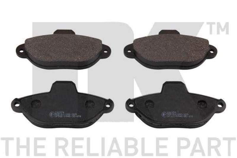 NK 222374 Bremsbelagsatz, Scheibenbremse f&uuml;r FIAT