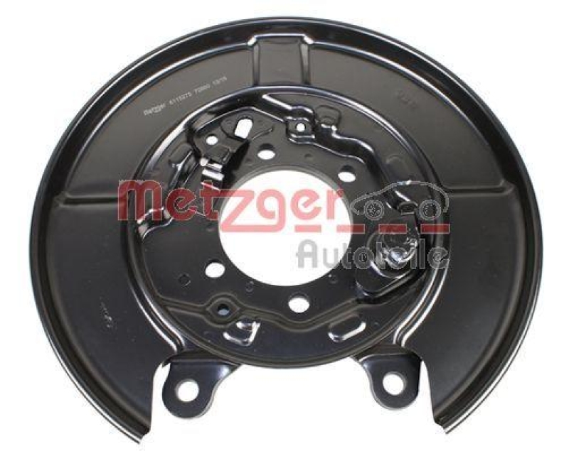 METZGER 6115275 Spritzblech, Bremsscheibe f&uuml;r NISSAN HA links