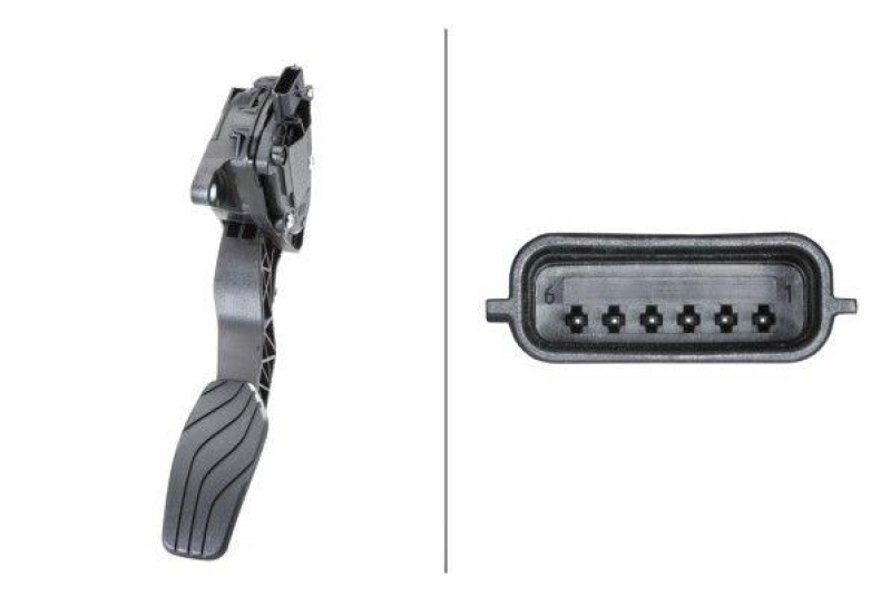 HELLA 6PV 009 978-791 Sensor, Fahrpedalstellung f&uuml;r NISSAN