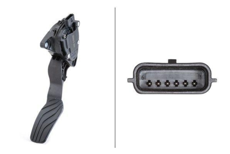 HELLA 6PV 009 978-801 Sensor, Fahrpedalstellung f&uuml;r NISSAN