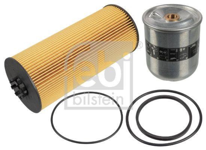 FEBI BILSTEIN 109391 Ölfiltersatz mit Dichtringen für Mercedes-Benz