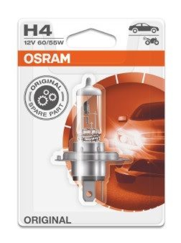 OSRAM 64193-01B Glühbirne H4 12V 60/55W