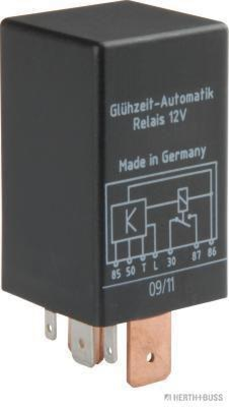 HERTH+BUSS 75614059 Steuergerät, Glühzeit 12 V, 70 A, 7 pins