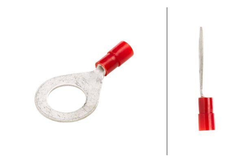 HELLA 8KW 178 042-052 Leitungsverbinder, rot -> 1,5 mm&sup2;, Ringverbinder