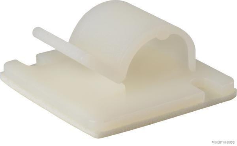 HERTH+BUSS 50265726 Befestigungssockel, Kabelstrang Klebefolie, 25 x 25 mm, f&uuml;r Kabel-&Oslash; 7 mm