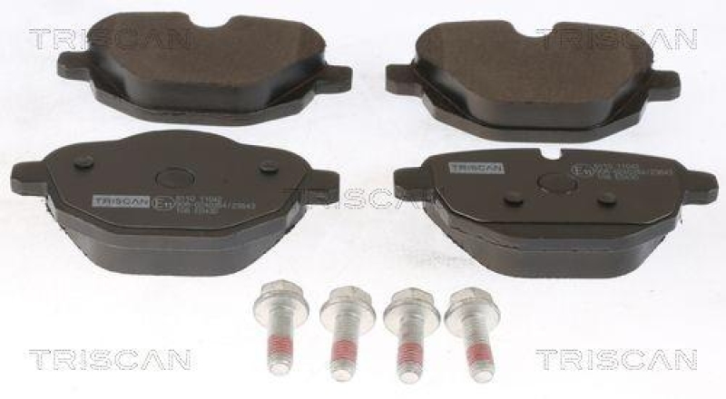 TRISCAN 8110 11042 Bremsbelag Hinten f&uuml;r Bmw