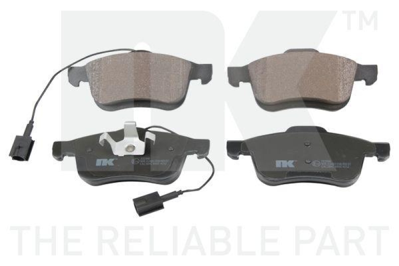 NK 222390 Bremsbelagsatz, Scheibenbremse f&uuml;r ABAR,CHRY,FIAT,LANC,OPEL,VAUX