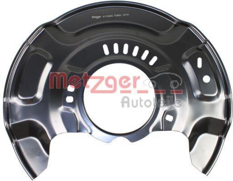 METZGER 6115293 Spritzblech, Bremsscheibe f&uuml;r TOYOTA VA links