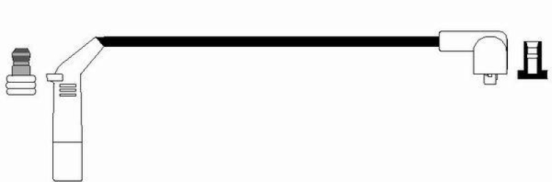 NGK 38865 Z&uuml;ndkabel PU-3A-000 427 070 |Z&uuml;ndleitung