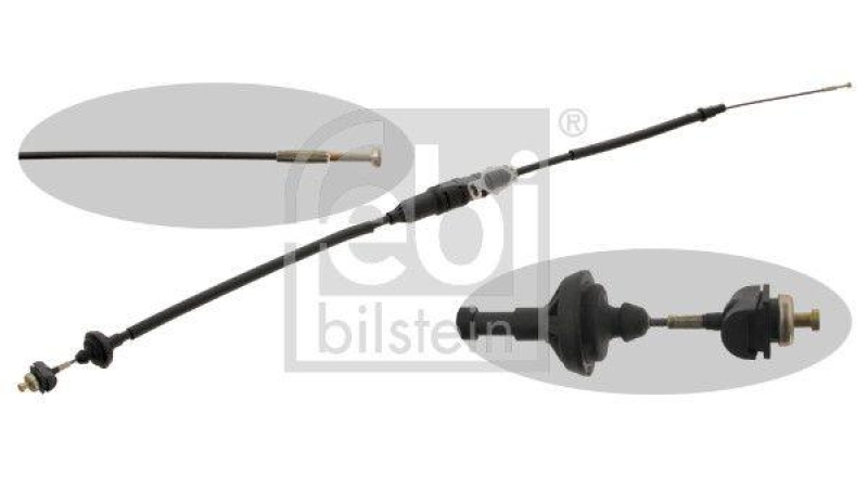 FEBI BILSTEIN 31328 Kupplungsseilzug f&uuml;r VW-Audi