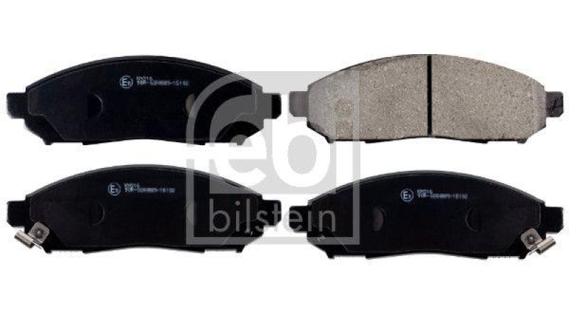 FEBI BILSTEIN 170304 Bremsbelagsatz f&uuml;r NISSAN