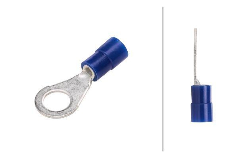 HELLA 8KW 178 042-132 Leitungsverbinder, blau -> 2,5 mm&sup2;, Ringverbinder