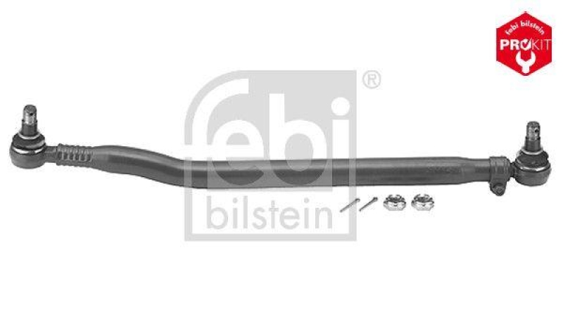 FEBI BILSTEIN 15135 Lenkstange mit Kronenmuttern und Splinten f&uuml;r Iveco