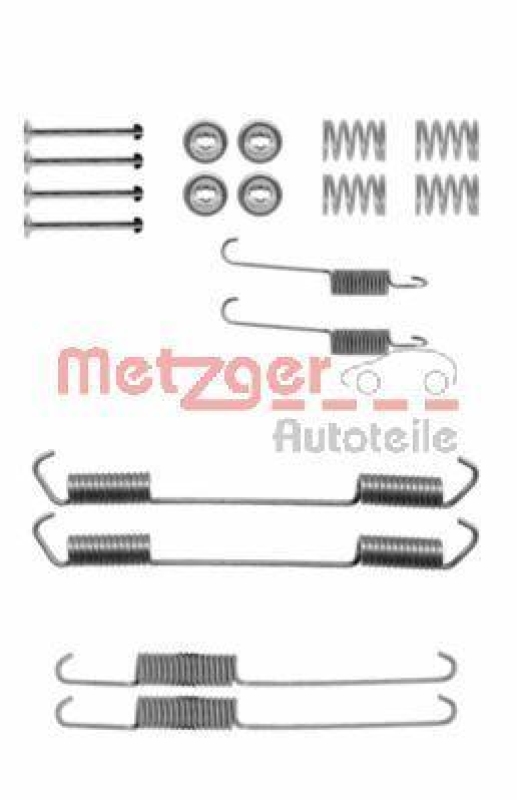 METZGER 105-0689 Zubeh&ouml;rsatz, Bremsbacken f&uuml;r CITROEN/FIAT/PEUGEOT