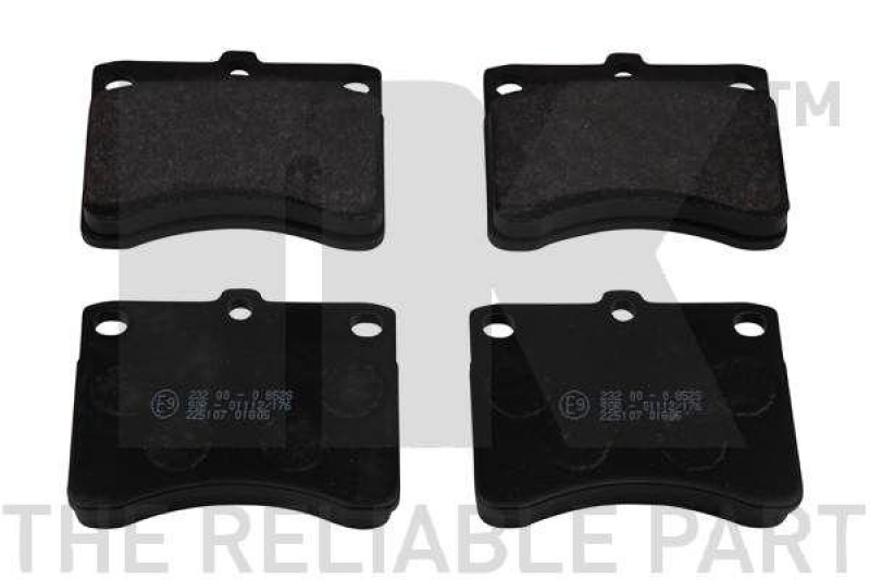 NK 225107 Bremsbelagsatz, Scheibenbremse f&uuml;r BEDFORD, DAIHATSU