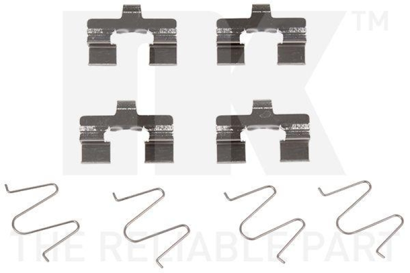 NK 7932207 Zubeh&ouml;rsatz, Scheibenbremsbelag f&uuml;r MAZDA