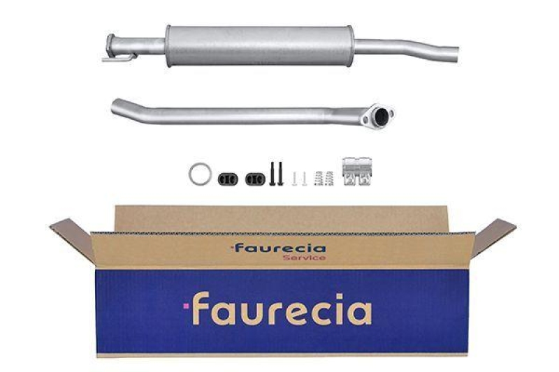 HELLA 8LC 366 024-601 Mittelschalldämpfer OPEL;VAUXHALL