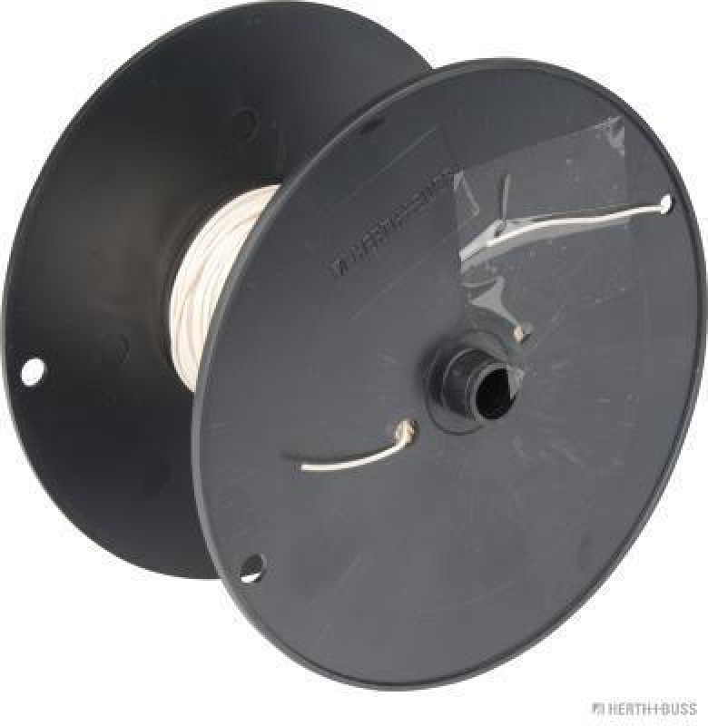 HERTH+BUSS 51274903001 Elektroleitung FLRY-A, 0,22 mm&sup2;, wei&szlig;, PVC