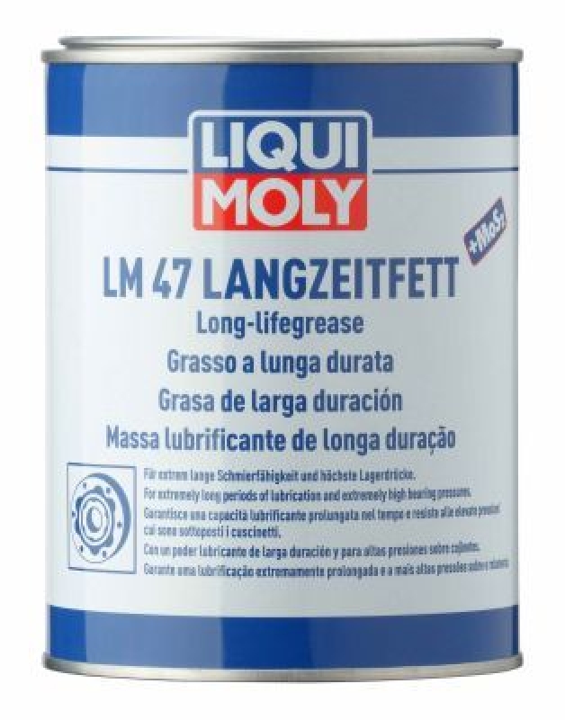 LIQUI MOLY 3530 Fett LM 47 Langzeitfett + MoS2 Dose 1kg