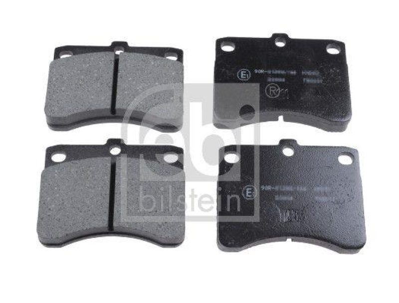 FEBI BILSTEIN 170309 Bremsbelagsatz f&uuml;r DAIHATSU