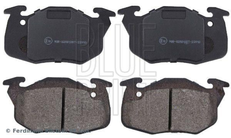 BLUE PRINT ADP154231 Bremsbelagsatz f&uuml;r Peugeot