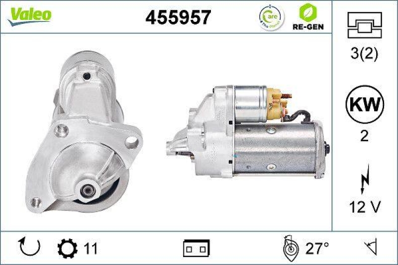VALEO 455957 Starter