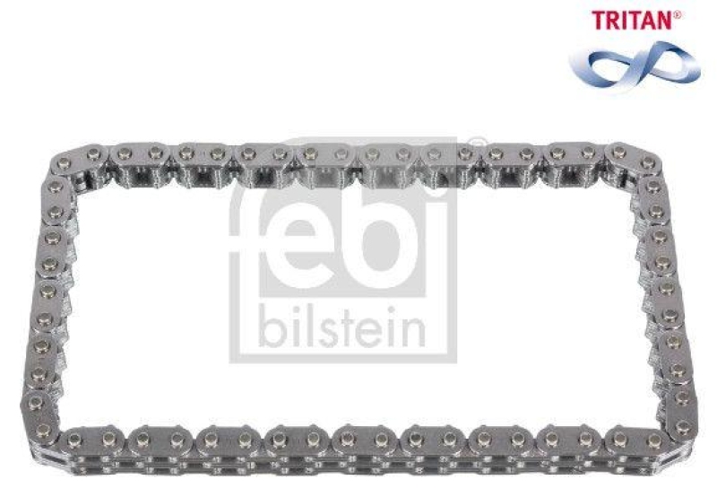 FEBI BILSTEIN 176016 Kette für Ölpumpe, TRITAN®-beschichtet für MAZDA