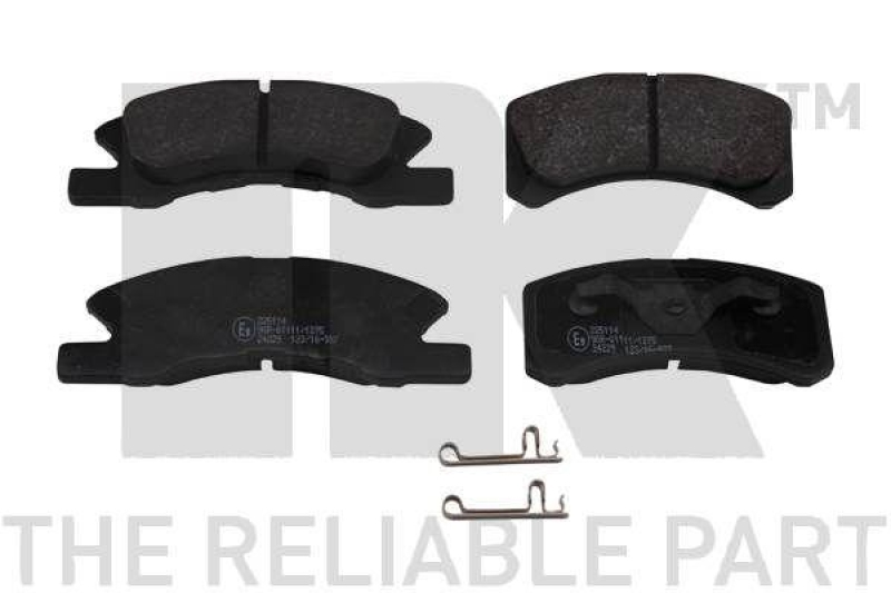 NK 225114 Bremsbelagsatz, Scheibenbremse f&uuml;r DAIHATSU, MITSUBISHI