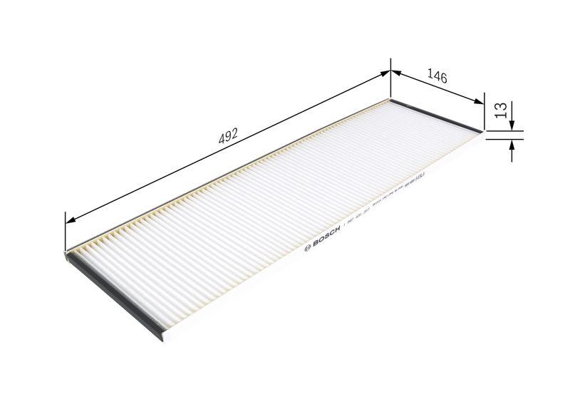 Bosch 1 987 431 207 Innenraumfilter