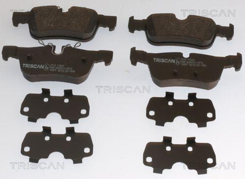 TRISCAN 8110 11062 Bremsbelag Hinten f&uuml;r Bmw