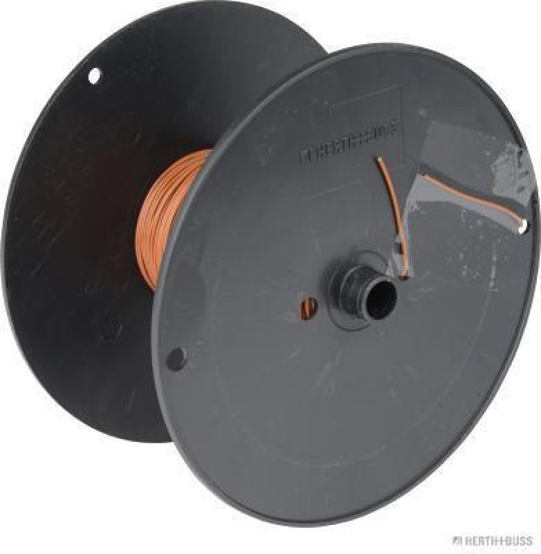 HERTH+BUSS 51274903007 Elektroleitung FLRY-A, 0,22 mm&sup2;, braun, PVC