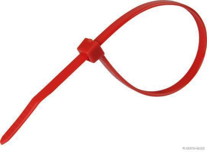 HERTH+BUSS 50266004 Kabelbinder 4,8 x 200 mm, PA 6.6 rot