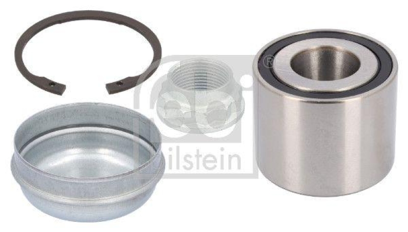 FEBI BILSTEIN 21839 Radlagersatz mit Achsmutter, Sicherungsring und Staubkappe f&uuml;r Mercedes-Benz