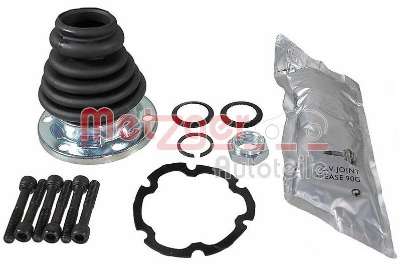 METZGER 751.030 Faltenbalgsatz, Antriebswelle f&uuml;r AUDI/SEAT/SKODA/VW GETRIEBESEITIG GUMMI