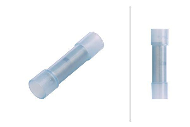 HELLA 8KW 178 043-012 Leitungsverbinder, blau -> 2,5 mm&sup2;, Stossverbinder