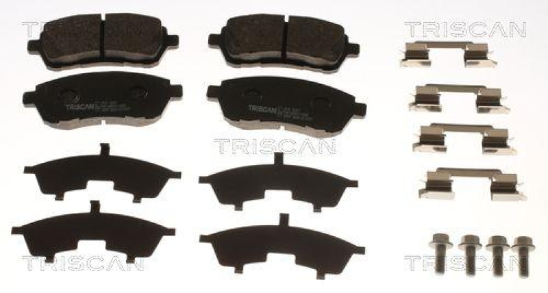 TRISCAN 8110 16169 Bremsbelag Vorne f&uuml;r Ford