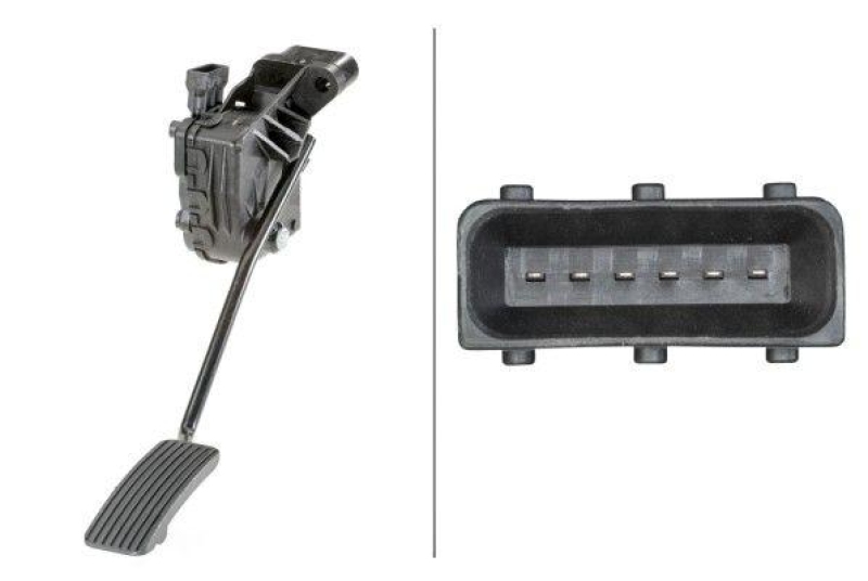 HELLA 6PV 010 946-131 Sensor, Fahrpedalstellung f&uuml;r OPEL
