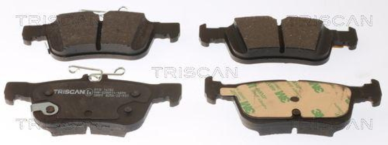 TRISCAN 8110 16202 Bremsbelag Hinten f&uuml;r Ford