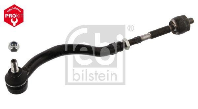 FEBI BILSTEIN 11996 Spurstange mit Endst&uuml;ck und Sicherungsmutter f&uuml;r Ford