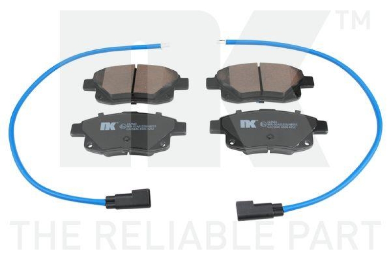 NK 222565 Bremsbelagsatz, Scheibenbremse f&uuml;r FORD