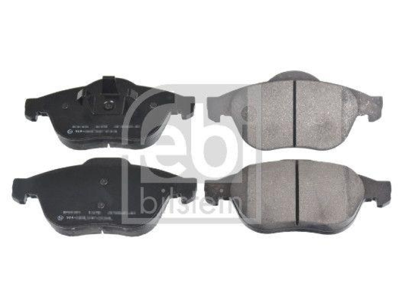 FEBI BILSTEIN 16427 Bremsbelagsatz f&uuml;r Renault