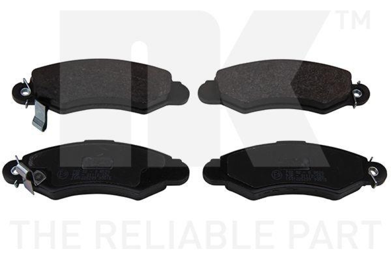 NK 225209 Bremsbelagsatz, Scheibenbremse f&uuml;r SUBARU, SUZUKI