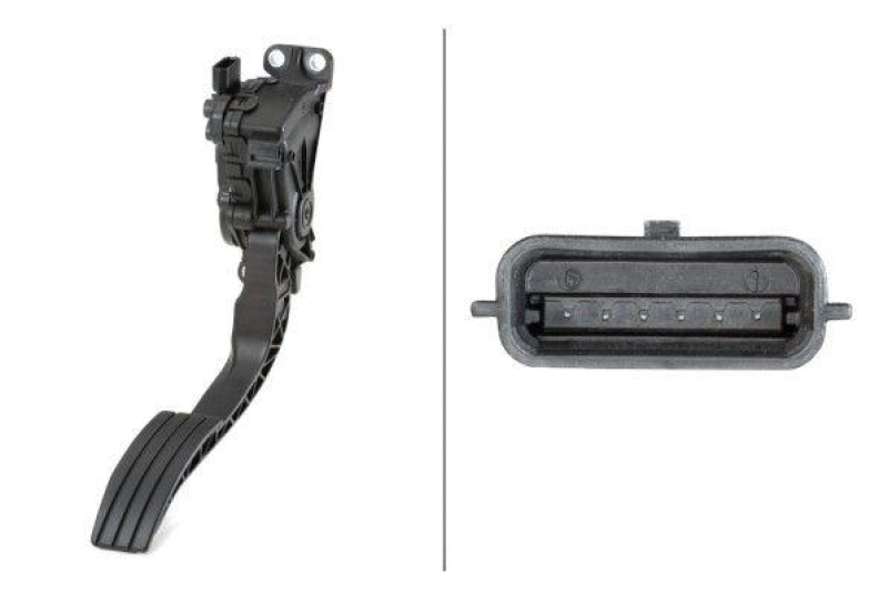 HELLA 6PV 010 946-201 Sensor, Fahrpedalstellung für RENAULT TWINGO II (CN0_)