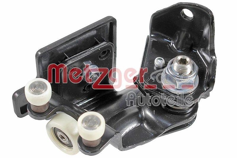 METZGER 2310158 Rollenf&uuml;hrung, Schiebet&uuml;r f&uuml;r CITROEN/FIAT/PEUGEOT links MITTE