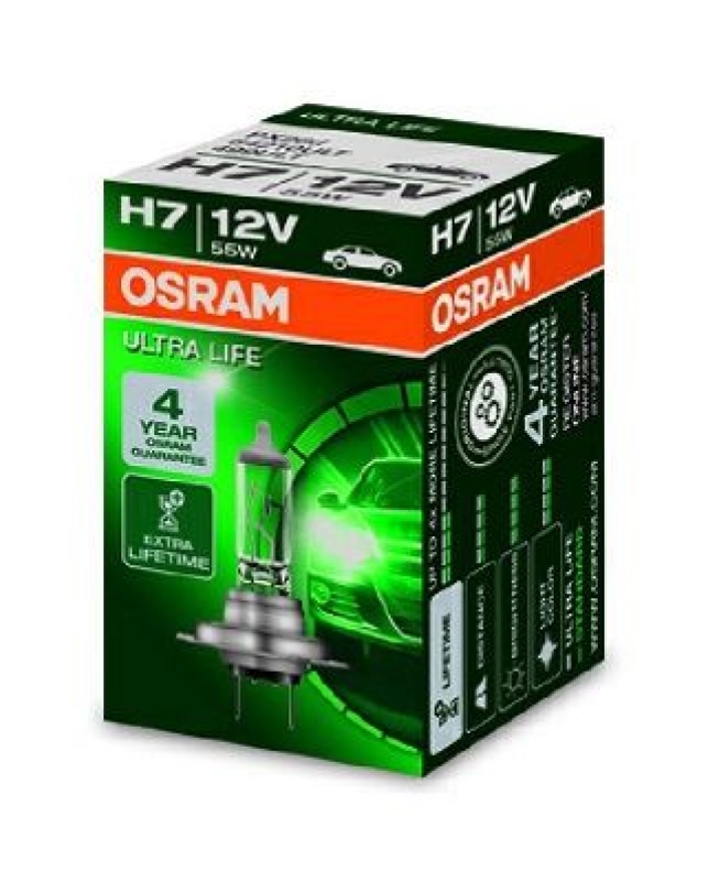 OSRAM 64210ULT Glühbirne H7 ULTRA LIFE 55W