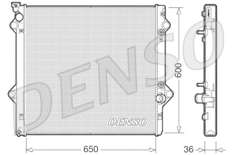 DENSO DRM50049 K&uuml;hler TOYOTA Landcruiser / Lexus GX 00/03-00/05