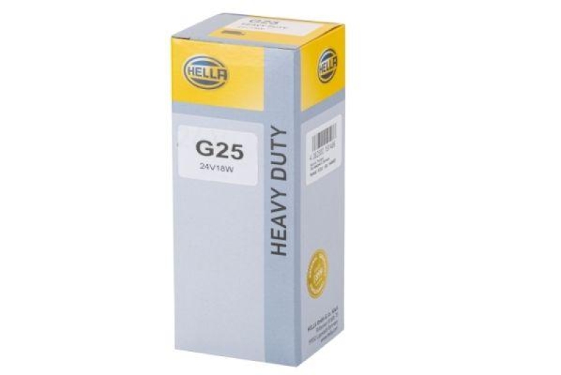 HELLA 8GA 002 072-241 Glühleuchte 24V R BA15s