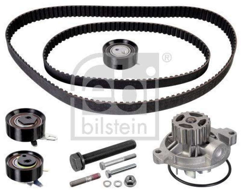 FEBI BILSTEIN 45127 Zahnriemensatz mit Wasserpumpe f&uuml;r VW-Audi
